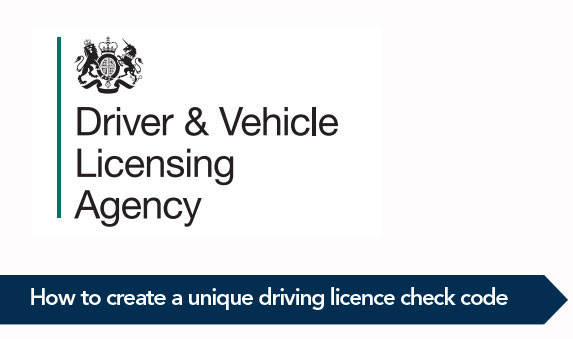 use driving licence code