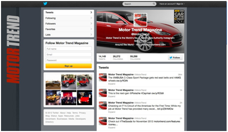 road risk business twitter account example image