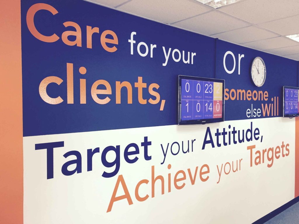 Driver Bebate - the Chauffeur & Private Hire - office wall motos
