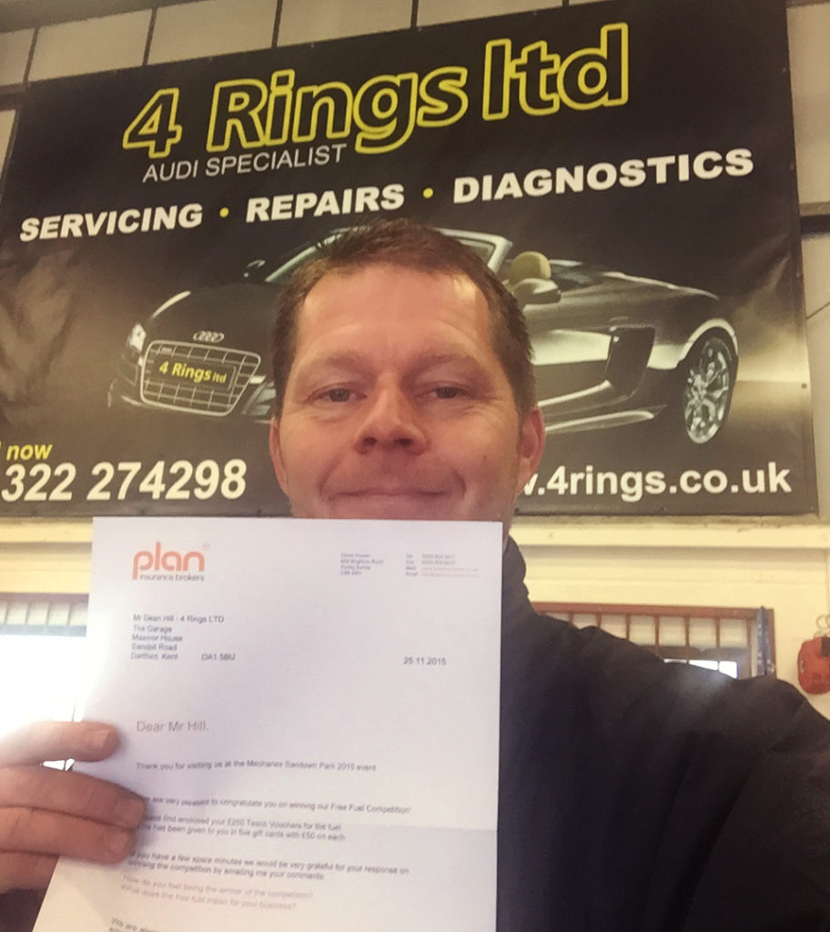 Mechanex Free fuel vouchers winner Dean Hill_2