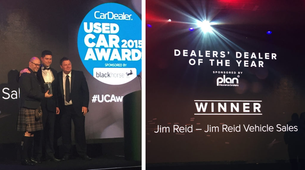 UCAwards Dealer's Dealer winner Jim Reid Vehicle Sales - Plan Insurance Brokers