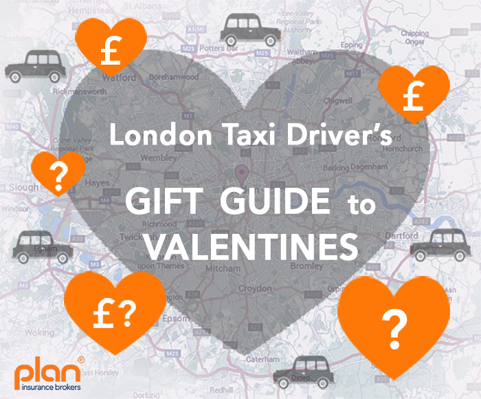 London Taxi Drivers gift guide to valentines - Plan Insurance Brokers