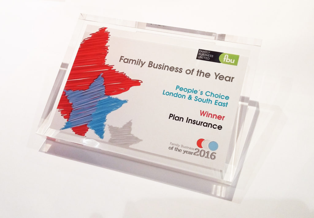 Plan wins Family Business of the Year Award!