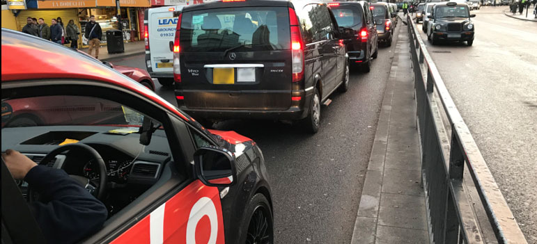 Black Cab Protests Brings London to a Standstill