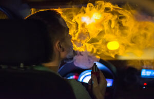 vaping driving