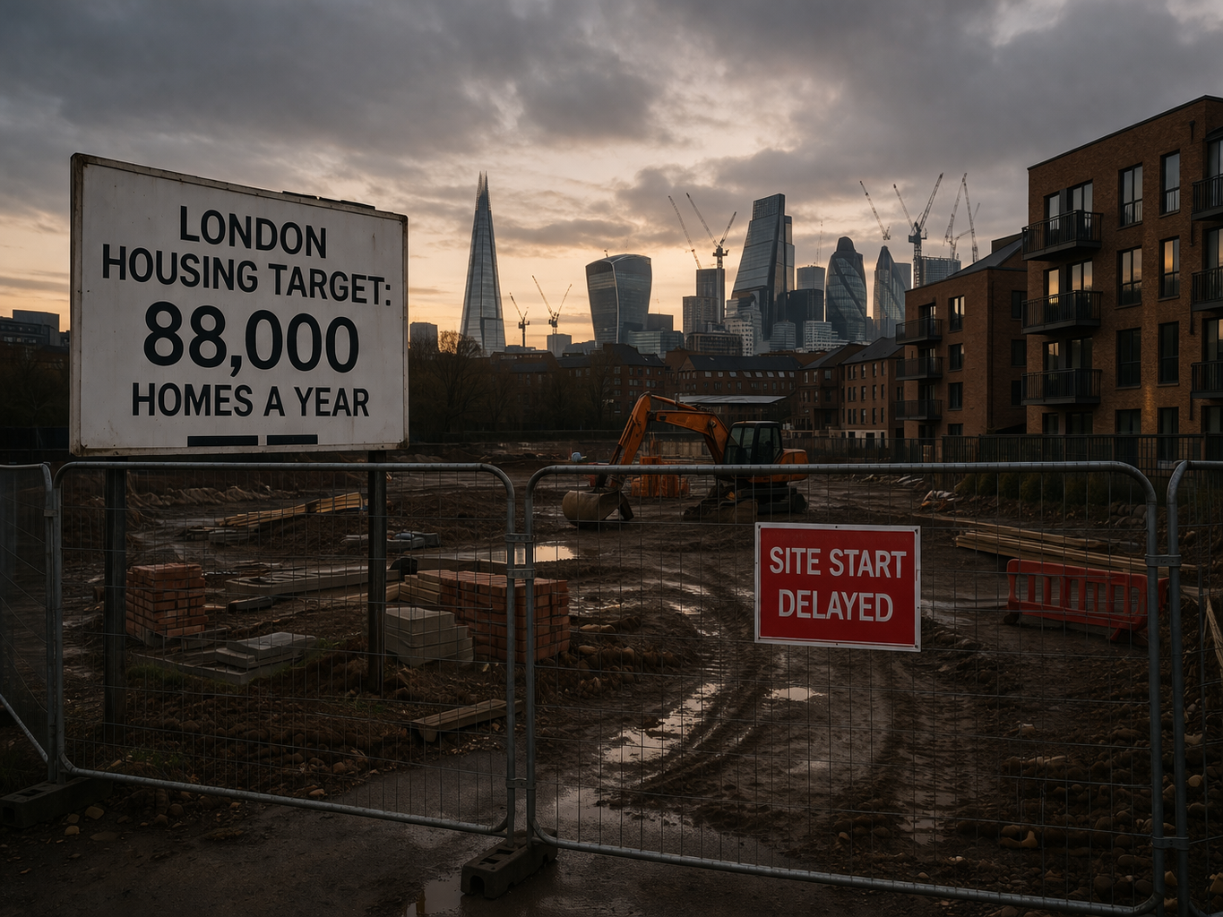 London housebuilding crisis: why approved homes still are not getting built
